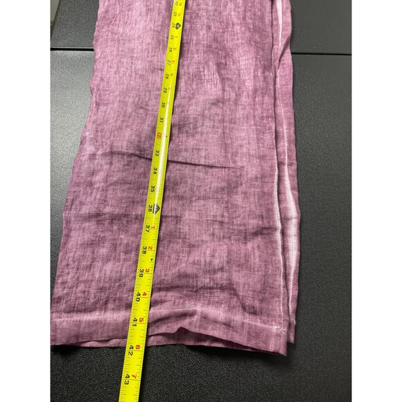 Degrade Women's 100% Linen Coastal Gauze Sheer Whimsical Lagenlook Fairy Set M/L - Picture 15 of 16